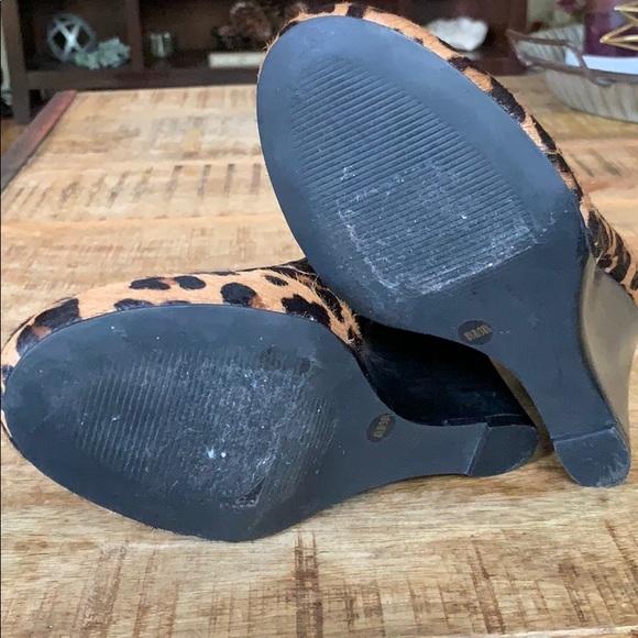 Sole Society Leopard Wedges - Picture 4 of 6